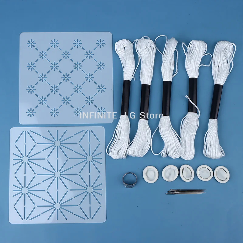 8개/12개 자수 템플릿 DIY 자수 패턴 퀼팅 템플릿 재사용 가능한 PET 스텐실 퀼팅 및 공예용