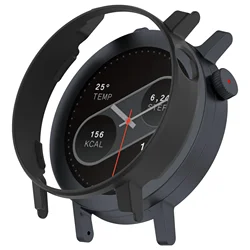 Premium Tempered Glass Protective Case for Smartwatch - All - Around Screen Protector & Frame Cover (PC 2)
