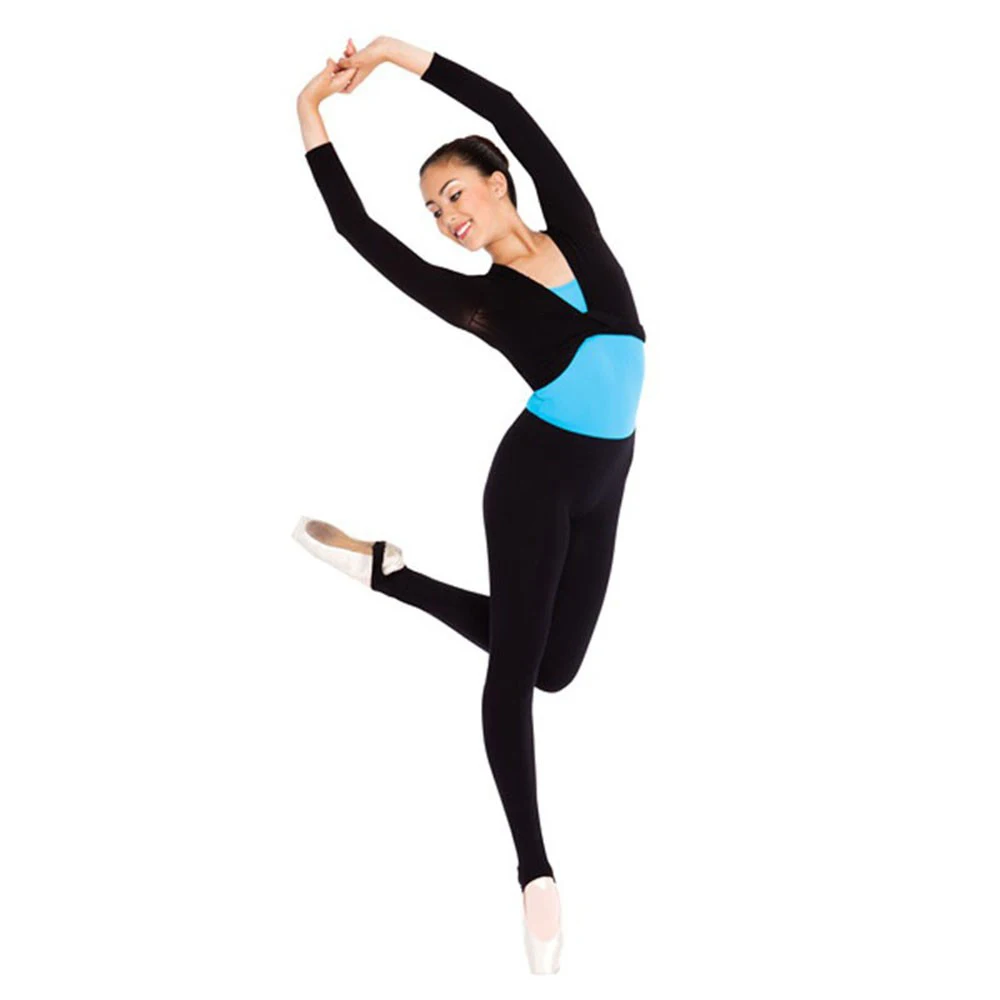 Adult Stirrup Leggings Women Dancing Costume Gymnastics Nylon Spandex Yoga Dance Pants Fitness Pants