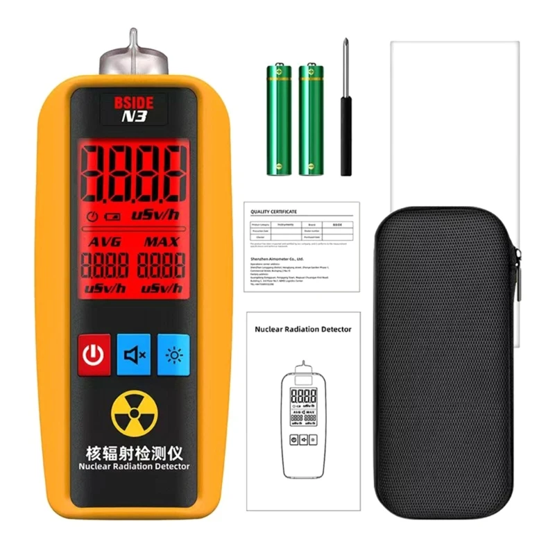 

Nuclear Radiation Detector X-rays Y-rays Tester for Monitoring Imported Product R9UF