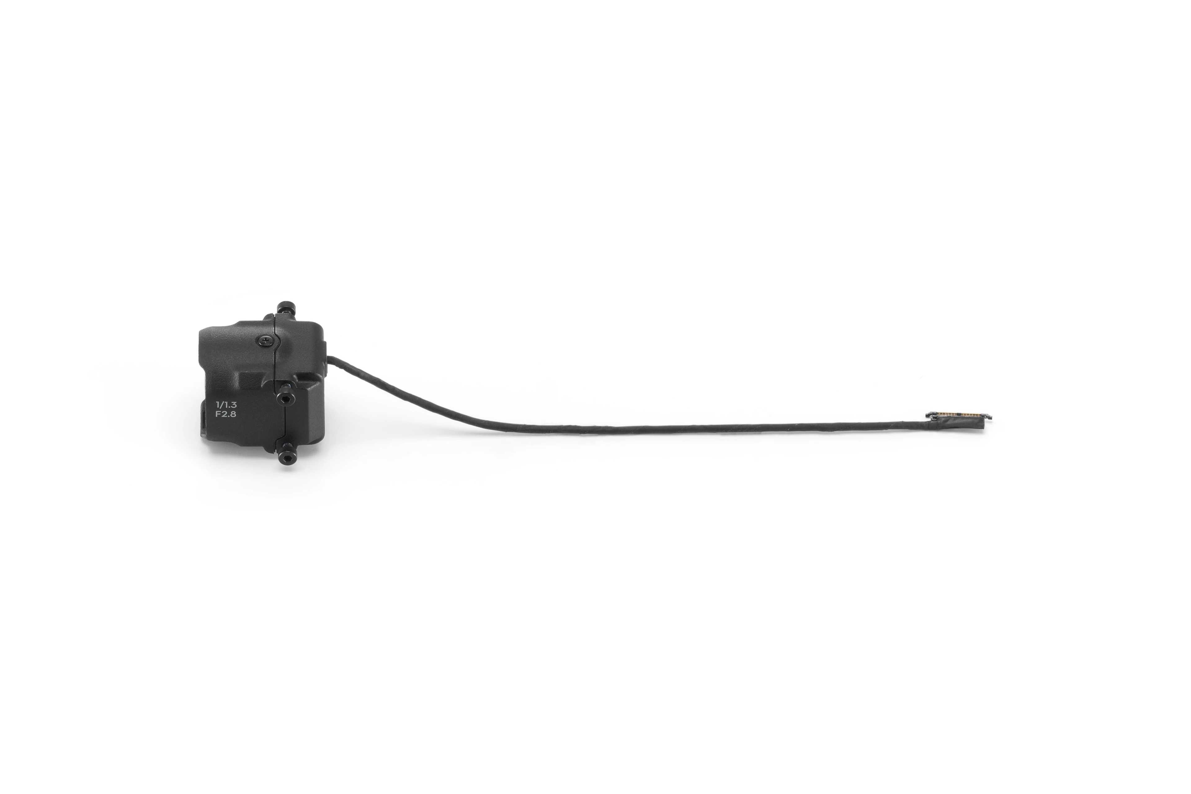 Image montrant le Module Caméra DJI O4 Air Unit Pro pour FPV avec câbles et connecteurs, détail de l'installation.