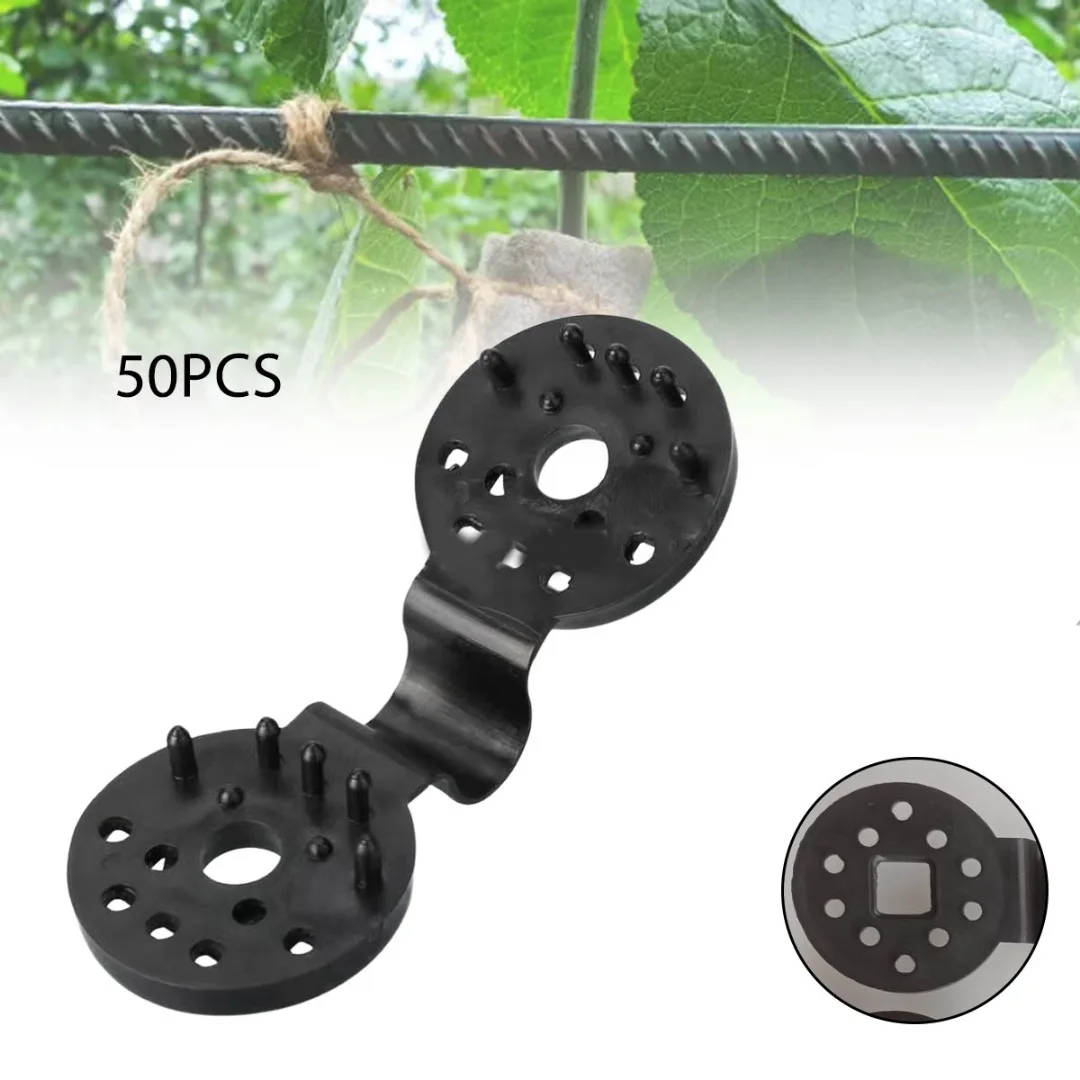 

50 PCS Sunshade Net Clip Plastic Garden Tools Greenhouse Shade Cloth Fix Clips Sunblock Plastic Grommet Fence Netting Hook