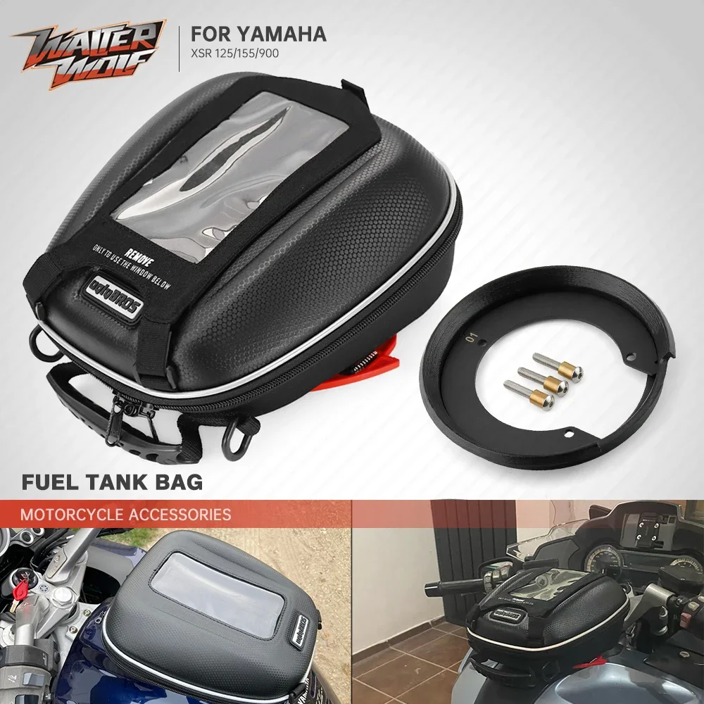 Motorcycle Fuel Tank Bag For YAMAHA XSR155 XSR125 XT1200Z TDM 900 YZF R1/M R3 FZ1 FZ6 Accessories Waterproof Luggage Bags for yamaha fz1 fz1n fz6 fz8n falling protection motorcycle accessories cnc engine cover frame sliders crash protector