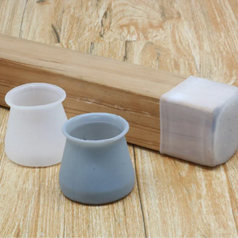 Chair Legs for Furniture Leg Foot Cover Floor Chairs Rules Vevor Frames Beds Rubber Covers Anti-slip Protect Table Silicone Cap