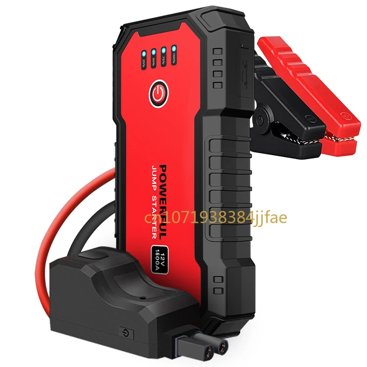 

Baterai Lithium Ion 14000Mah Paket Daya Starter Jump Mobil Tinggi Portabel Puncak 1000A dengan Kompresor Udara