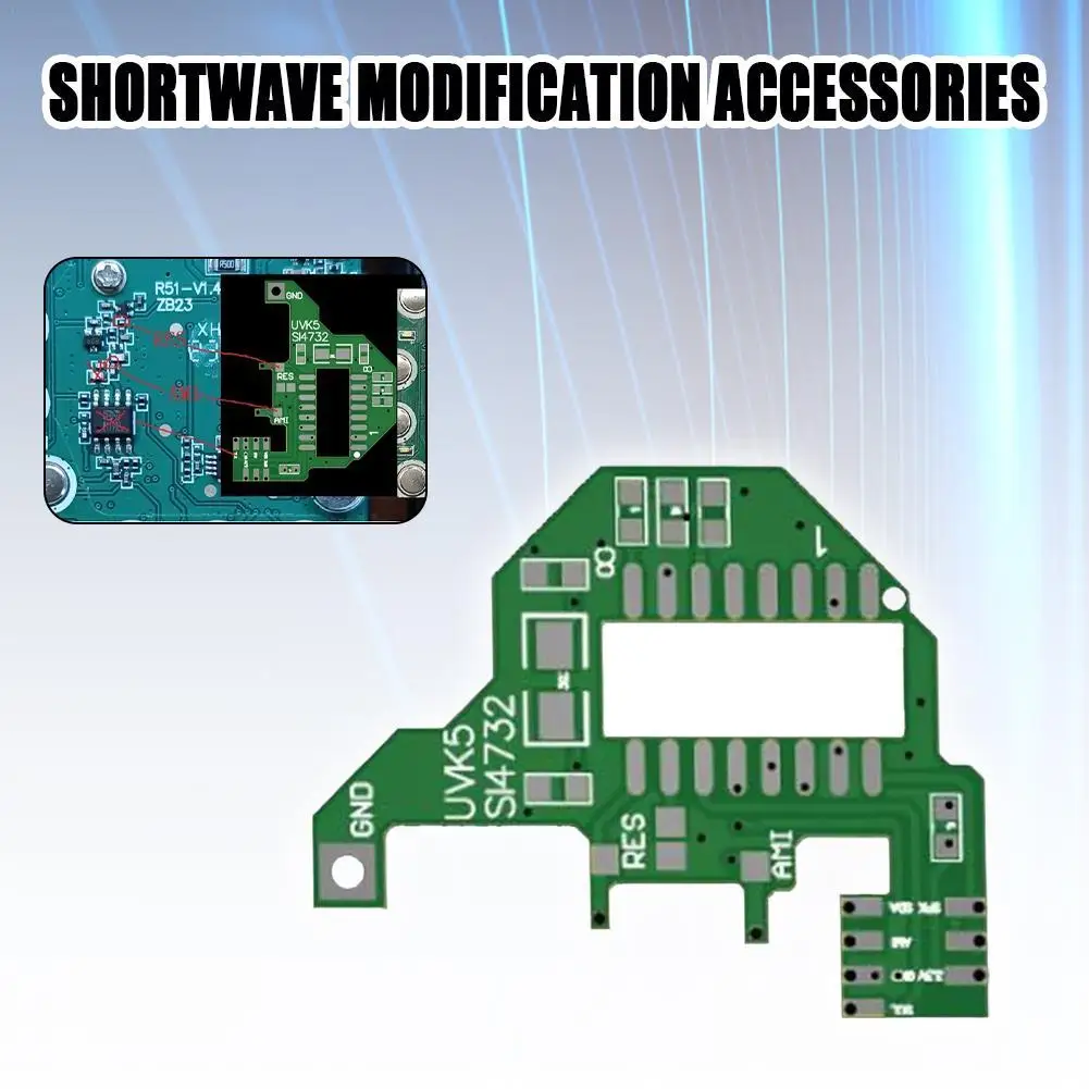 

SI4732 chip Shortwave modification accessories for Quansheng UV-K5 UV-K6 Wireless Two Way Radio