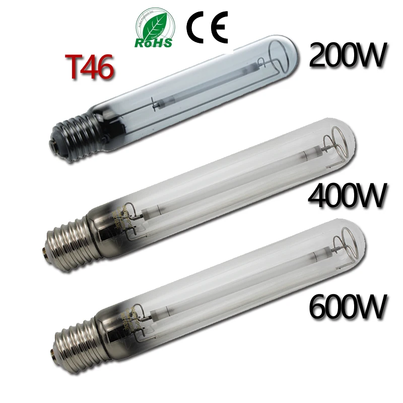 Description Picture 2 of itemE40 T46 Sodium Lamp HPS 250W 400W 600W 220V Plants Growth High Light Efficiency E39 Greenhouse Fill Light Energy Save Bulb Bulbs