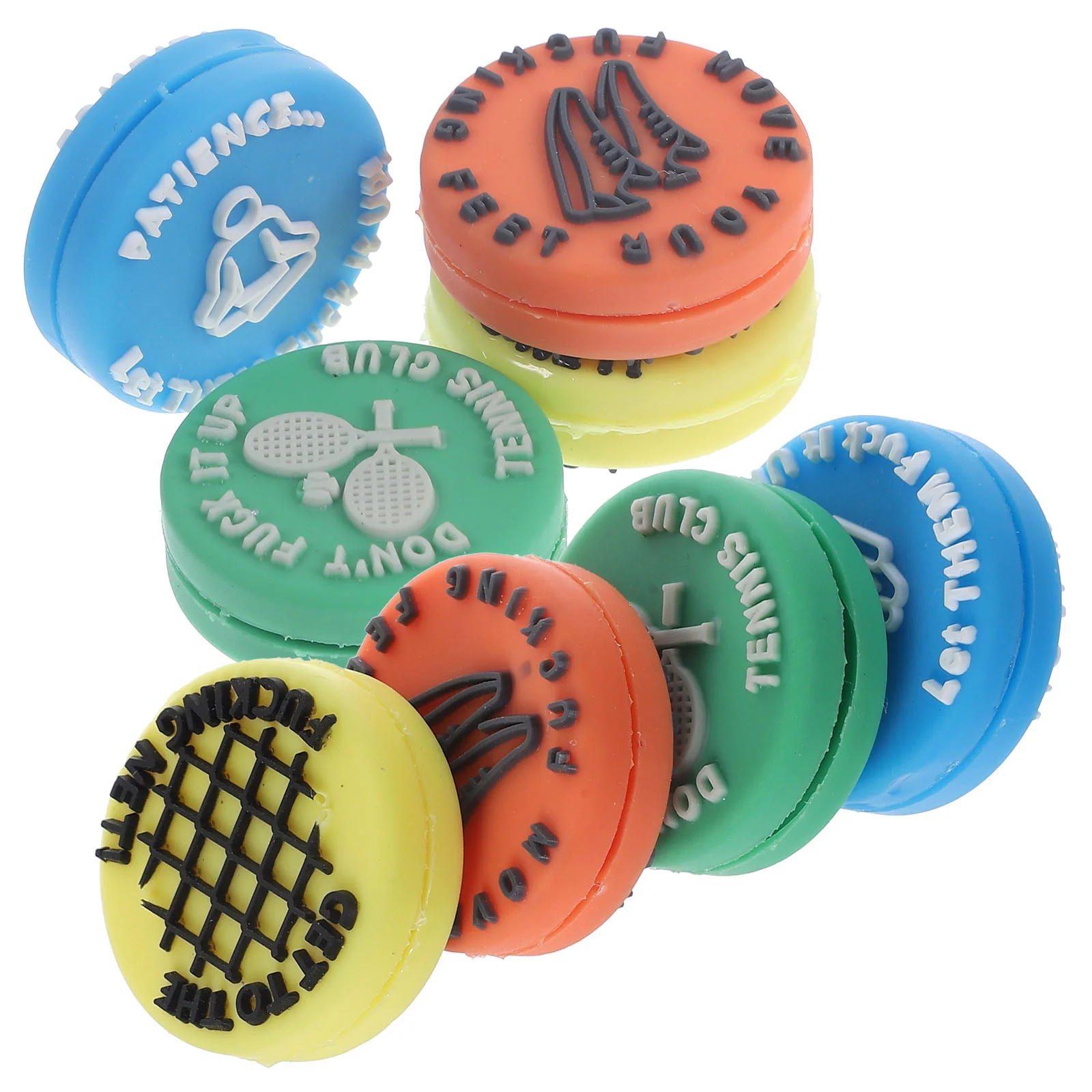 

Tennis Racket Shock Absorber Dampener Silicone Damper for Vibration Racquet Dampeners