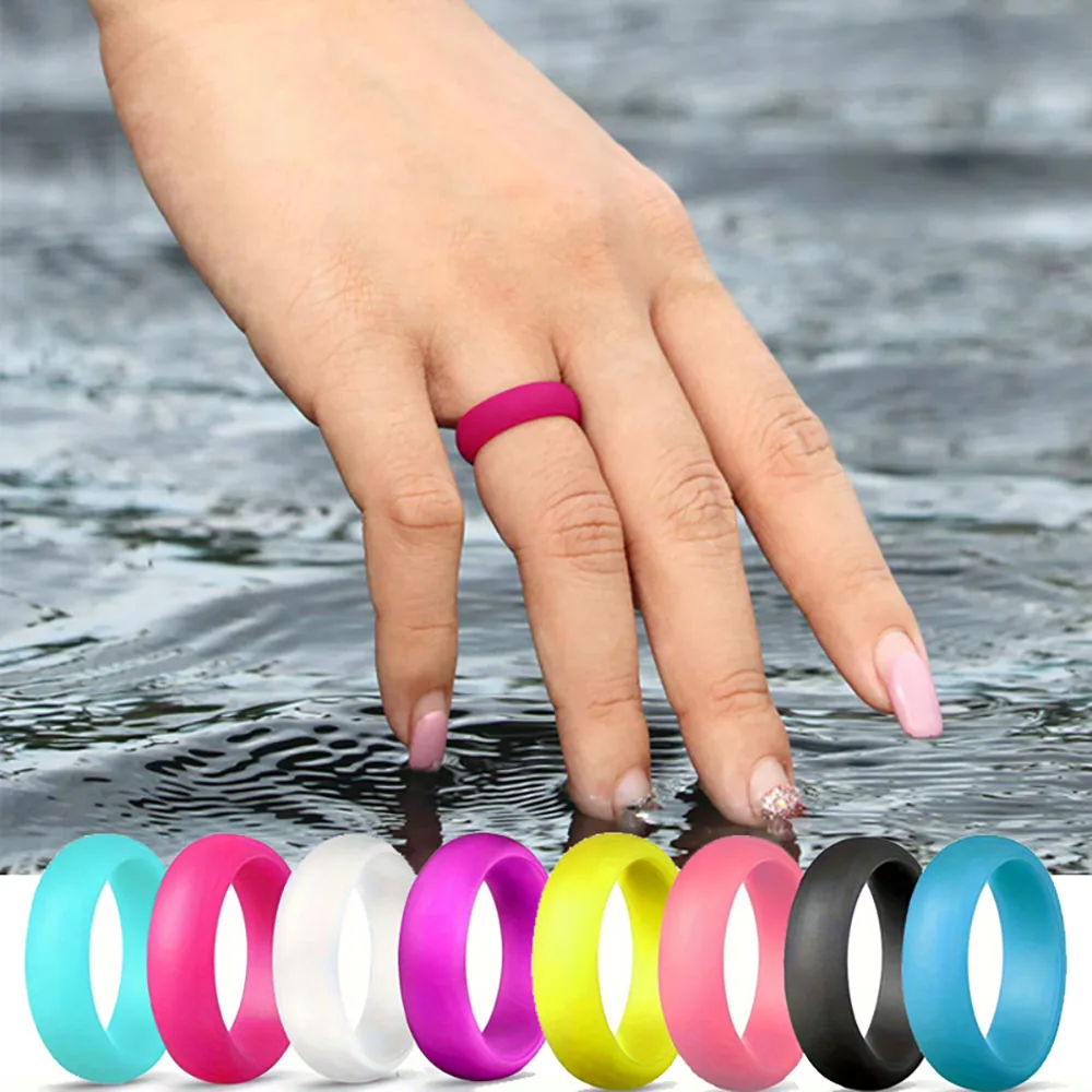 Boolavard Anello Da Sposa In Silicone Uomo E Donna Fascia In - Foto 5