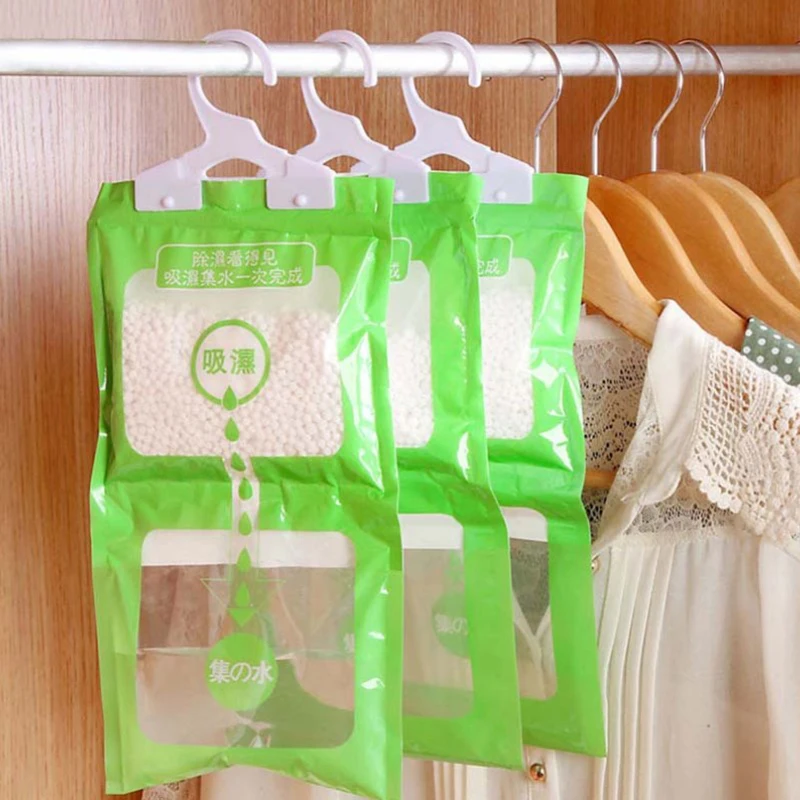 Description Picture 2 of itemHangable Wardrobe Moldproof Moisture Proof Dehumidification Bag Moisture Absorbing Bag Closet Dehumidizer Eco Friendly