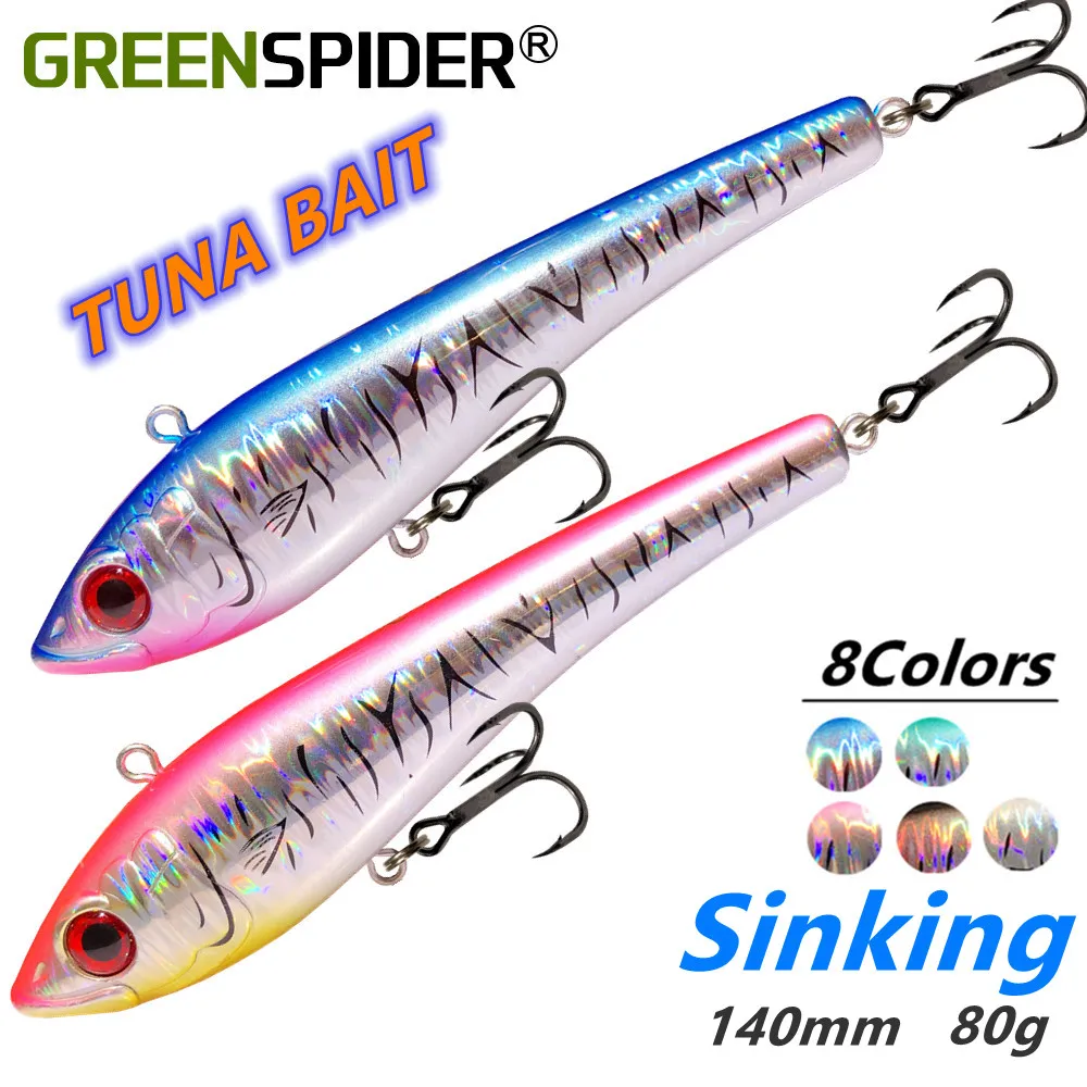 Tuna Sea Fishing Lures, Artificial Hard Bait