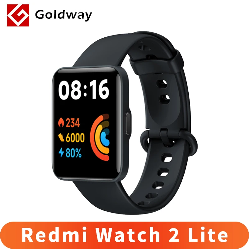 Global Version Xiaomi Redmi Watch 2 Lite 1.55&quot HD Smart GPS Bluetooth 5.0 Smartwatch Blood Oxygen Sport Bracelet Mi Band | Электроника