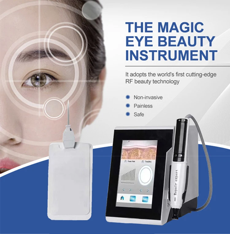 Anti-wrinkle Eyes Lifting Popular Product Magic Eye RF Energy Eyes Care Removing Eye Bags RF Skin Tightening Beauty Machine custom bio energy energy power custom stainless steel magic mens magnetic therapy bracelets