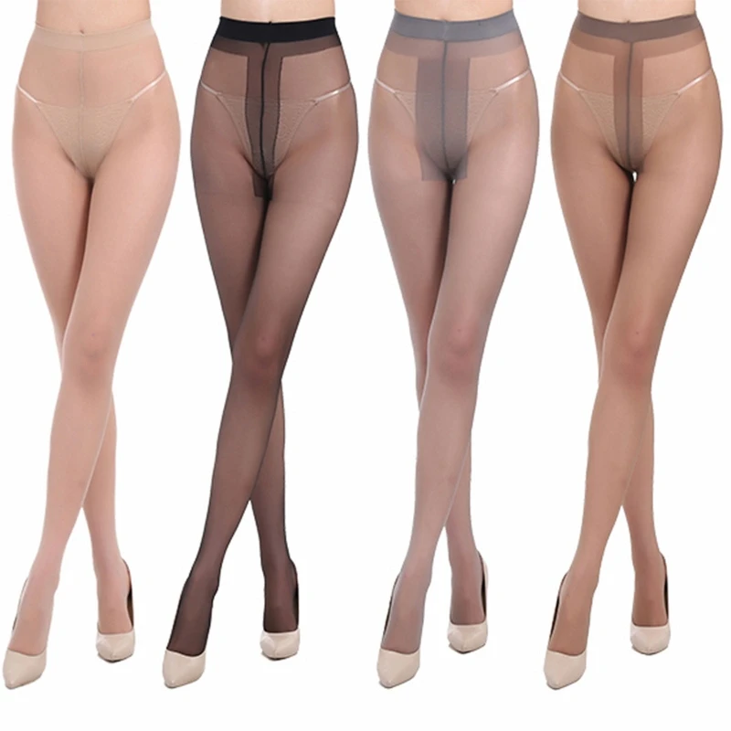 

Women Summer Ultra-Thin Control Top Panthose Sexy Tummy Slimming Shaping Sheer Tights Seamless Leggings Stockings Drop Shipping