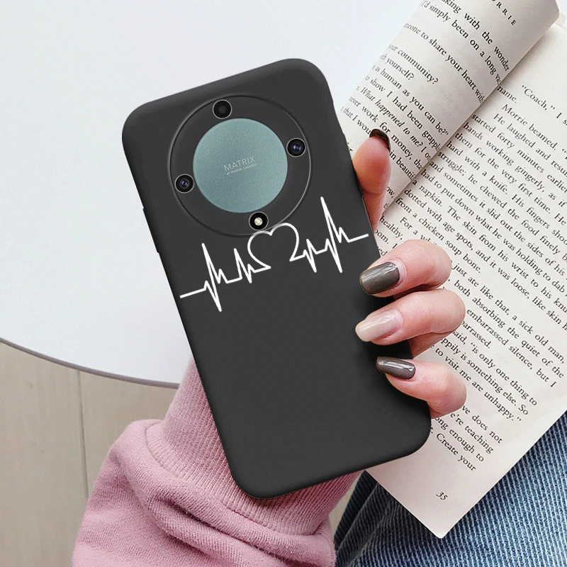 Charming Love Heart Daisy Flowers Silicone Soft Cute Cartoon Phone Case