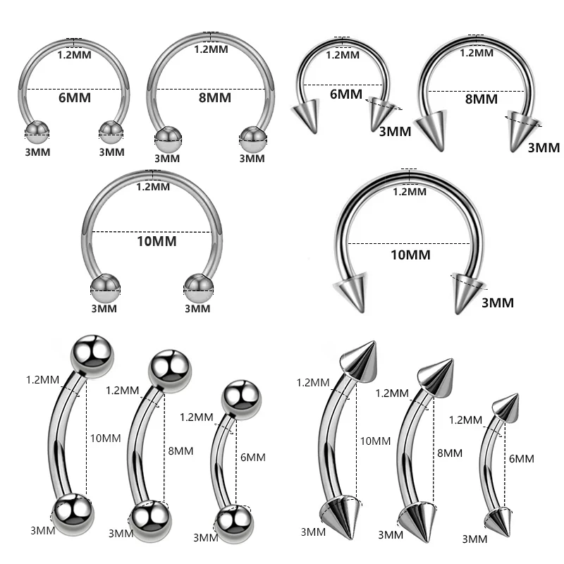 Fake Horseshoe Nose Ring Style 2