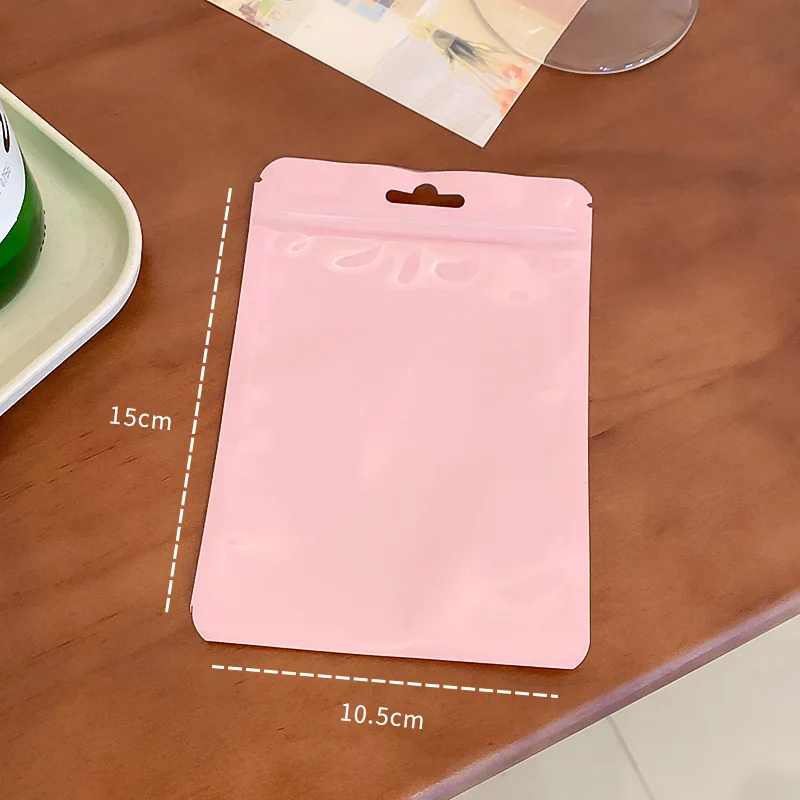 30 Stück/Set Macarons Schmuckbeutel in Bonbonfarben für Halsketten, Ohrringe, Ringe, Haarspangen, Reise-Schmuckverpackung, Aufbewahrungsbeutel aus Kunststoff K – Detail 11