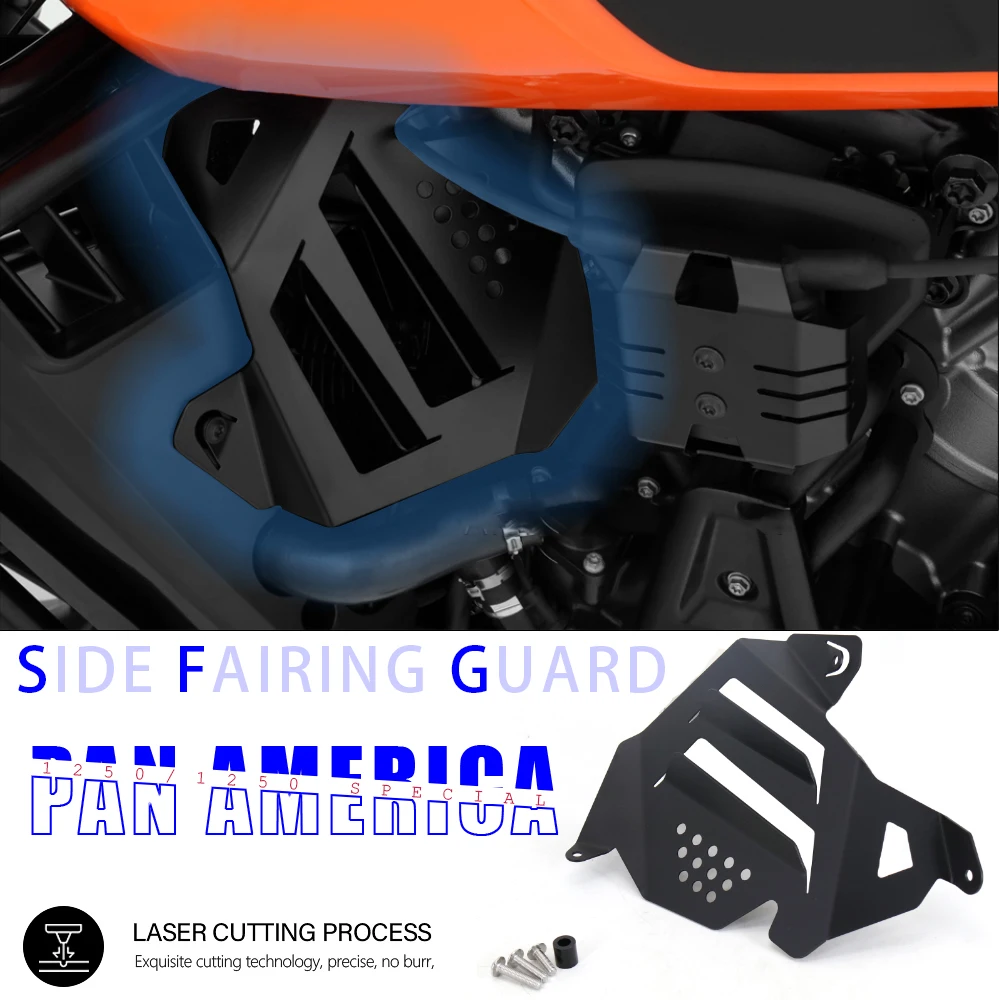 

Front Fairing FOR Pan America 1250 / 1250S / Special PA1250 PA 1250 Motorcycle Left Side Fairing Guard Engine Side Cover 2021 -