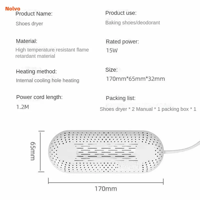 Portable Electric Shoe Dryer Machine Boot Deodorant Dehumidify Device Work Boots Quick Drying Warmer Shoe Dryer Heater For Home