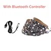 USB LED Strip Light 5V RGB Waterproof Black PCB 5050 0.5m 1m 2m 3m 4m 5m Led Strip Light Tape PC TV Backlight Remote Controller 3