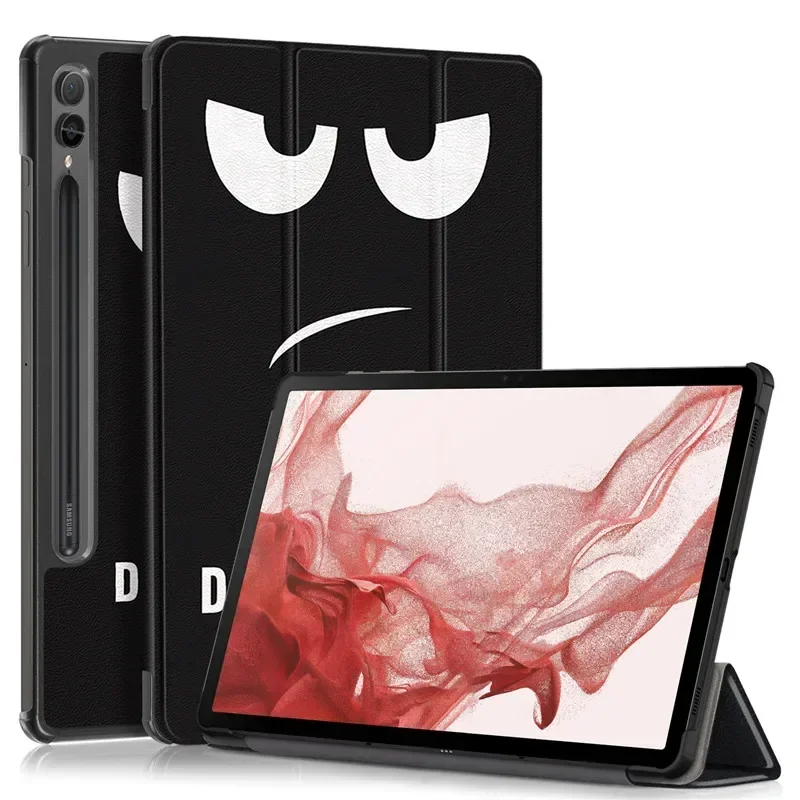 Premium Trifold Magnetic Leather Stand Smart Cover