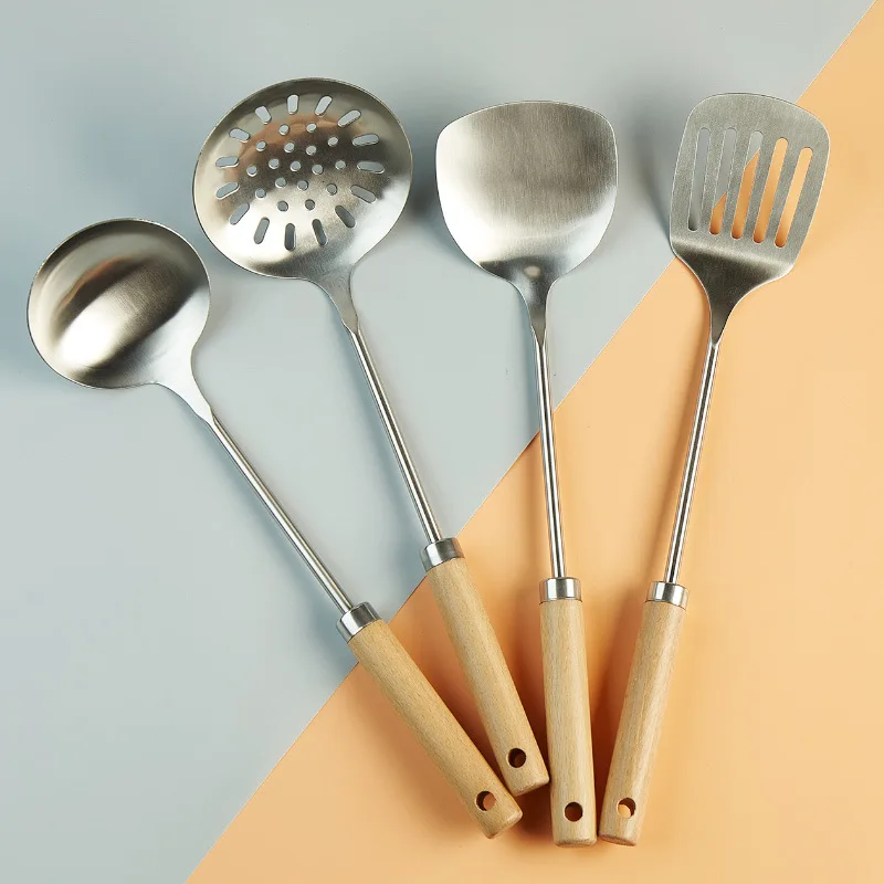 

Kitchen Accessories Stainless Steel Oil Spill Spoon Drinking Soup Device Household Filter Soup Spoon Oil Separation Spoon