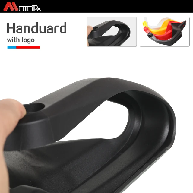 Paramani Per Moto Loncin E Voge 500R/500DS/650DS - Protezioni Mano Nero - Foto 6