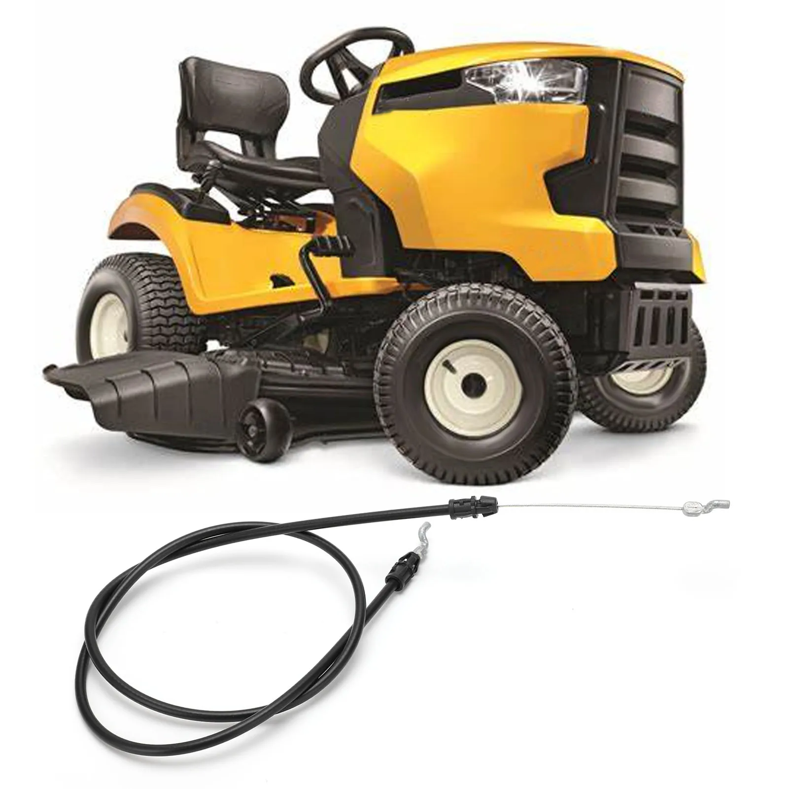 746?0553 브레이크 제어 케이블 946?0553 43?1/8인치 Troy Bilt Walk?Behind 모어 모델용 교체품 브레이크 제어 케이블