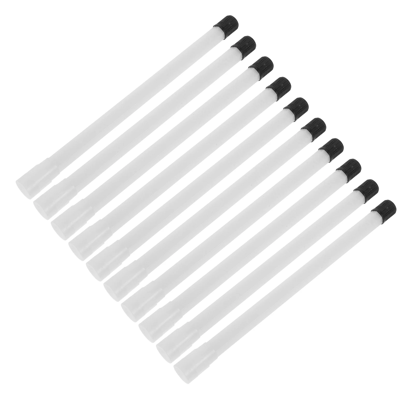 10PCS 150mm White Plastic Tire Valve Extension Rods Fits Most Valves Easy Inflation Saves Time Effort Tire Repair Tools