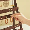 87851-c10fdc.jpg Support organisateur d'accessoires à 7 niveaux, grande capacité, présentoir de boucles d'oreilles et de bijoux, support de rangement pour filles et femmes, Table de vanité pour chambre