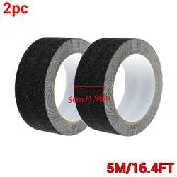 Heavy Duty Black Anti - Slip Traction Tape for Indoor/Outdoor Safety (Black)