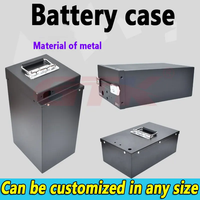 Gtk Battery Box Big Shell Power Bank Case Lithium Battery Metal Case