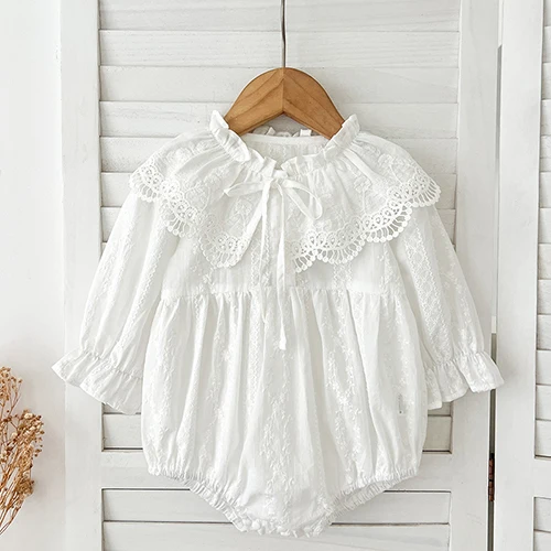 A6093 white Romper