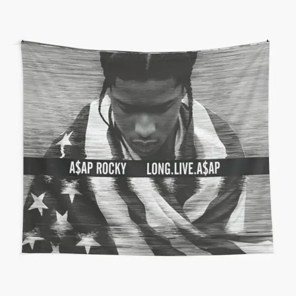 Asap Rocky Long Live Tapestry Home Travel Blanket Mat Yoga Printed Colored Room Art Wall Towel