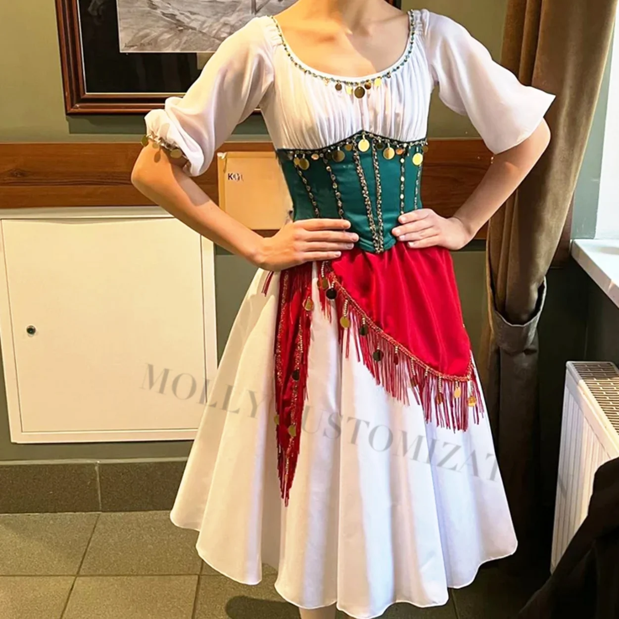 Die neueste High-End-Anpassung von Esmilada kann die Ballettaufführung mit langem Tüllrock für Erwachsene und Kinder von Gibbia nicht stoppen – Detail 4