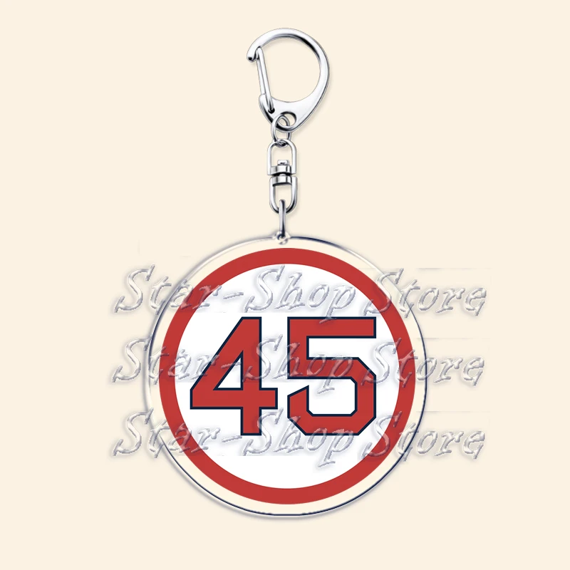 Legend Sports Trikot-Zahlen-Schlüsselanhänger für Zubehör, Tasche, Baseball, Fußball, Basketball, 42, 2 Schlüsselanhänger, Schmuck, Fans, Freunde, Geschenke – Detail 20