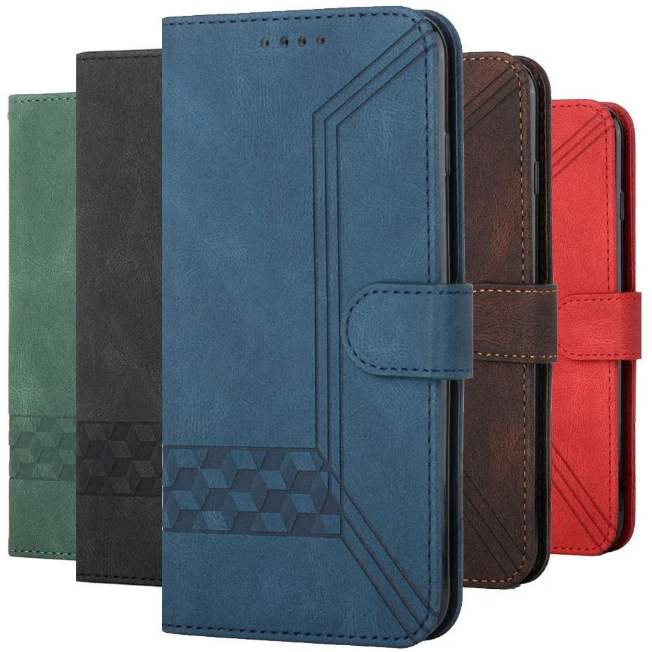 Bussiness Leather Wallet Case For Redmi 4X 5A 6 6A 7 7A 8 8A 9 9A 9C 9T 10 Note 4 9S 10T 10S 11 Pro Book Cover | Мобильные телефоны