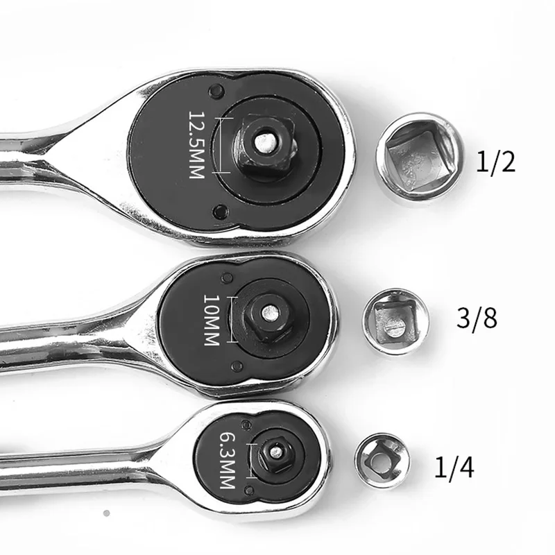 Cle a cliquet,14 " 38" 12 " À Cliquet À Douille Convertisseur Adaptateur Réducteur CRV En