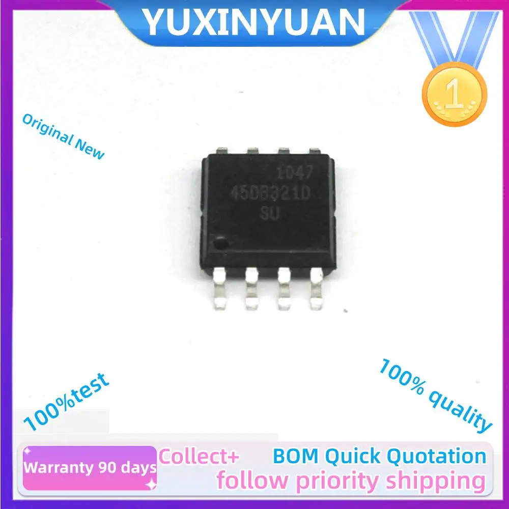 5 Pz/Lotto 45 Db321D At45Db321D-Su Sop-8 32-Megabit 2.7 Volt Dataflash At45Db321