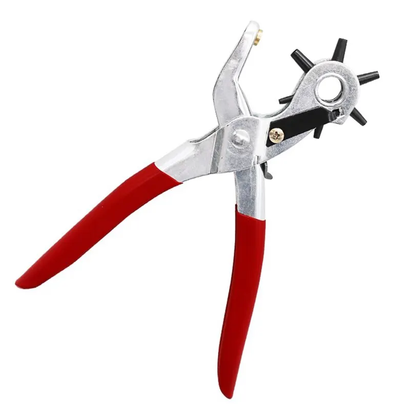 Punch Pliers Multi-function Round Oval Hole DIY Tool for Watchband Leather Belt punch pliers