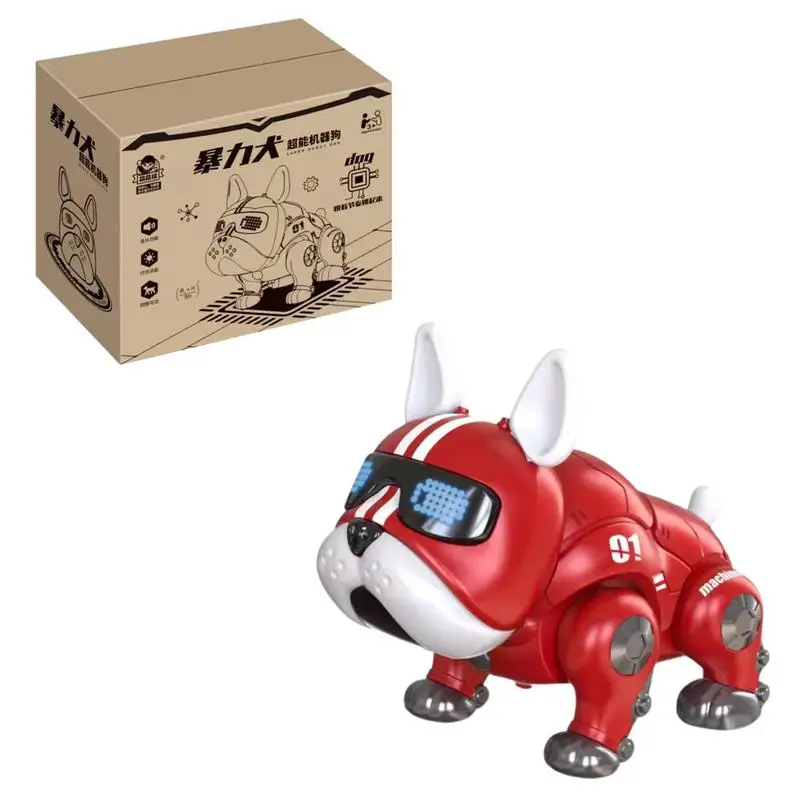 Robot Dog Toy For Kids Dancing And Musical Robots For Kids Free Moveable Electronic Pets Dancing Robot For Kids Boys And Girls 3