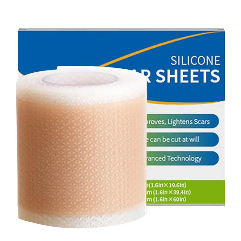 Waterproof Silicone Scar Sheets Medical Grade HypoallergenicSilicone Scar Tape For C-Section Keloid Burn