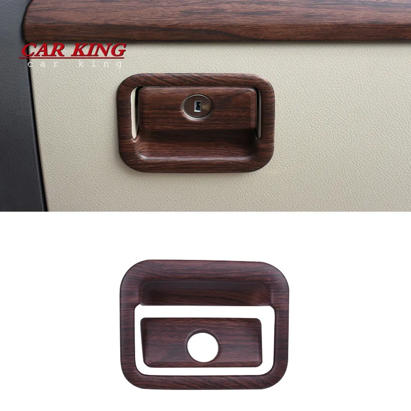 

For Toyota Land Cruiser Prado 150 Car storage box handle bowl cover decoration Glove box trim accessories Car interior parts