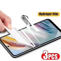 Premium Hydrogel Screen Protector Film - 3 Pack - Hydrogel Film (For Moto G34)