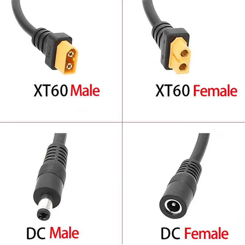 รูปสินค้า สายอะแดปเตอร์ XT60 คุณภาพสูง สำหรับช่างมืออาชีพ