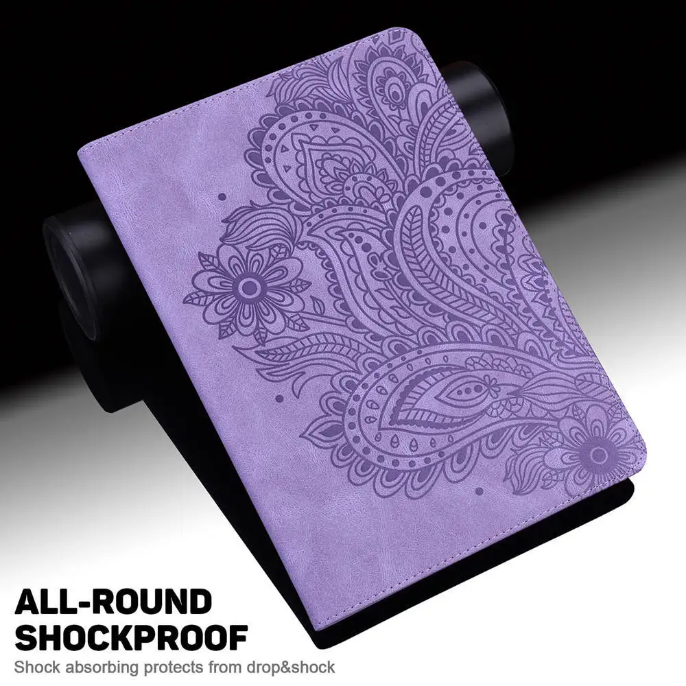 Peafowl Pattern Soft TPU Silicone Tablet Case
