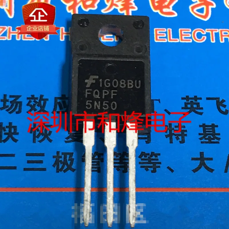 

5 шт.-10 шт. FQPF5N50 TO-220F 3.0A 500V Новый и оригинальный в наличии