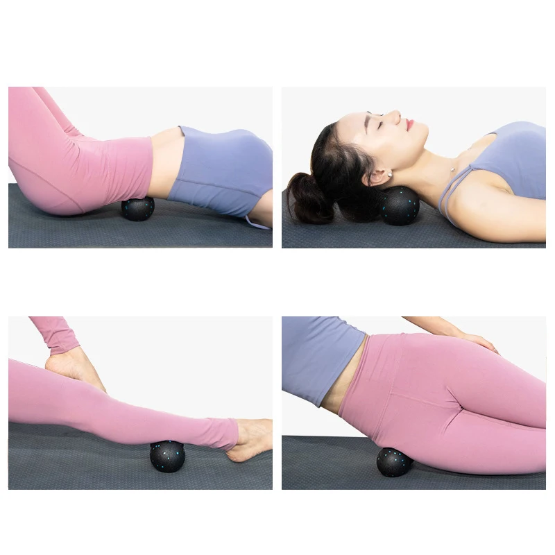 EPP Lacrosse Myofascia Ball Peanut Massage Ball High Density Lightweight Fitness Body Fascia Exercise Relieve Pain Yoga