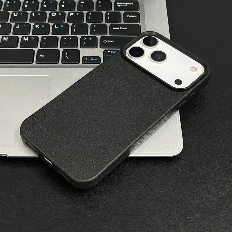 Chic Candy Color Litchi Patterned Shockproof Phone Case