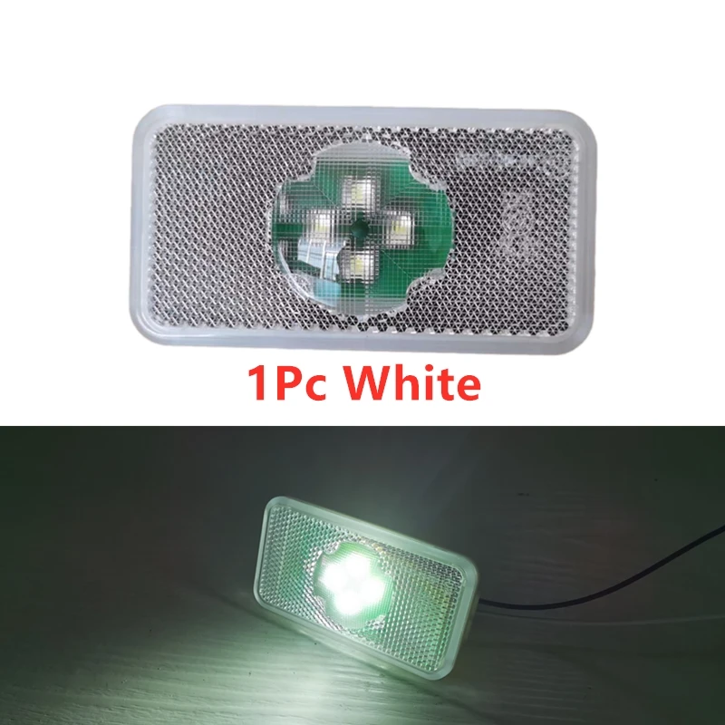 Volvo fm fh,flトラックトレーラー用のLEDマーカーライト,1x120x45mm